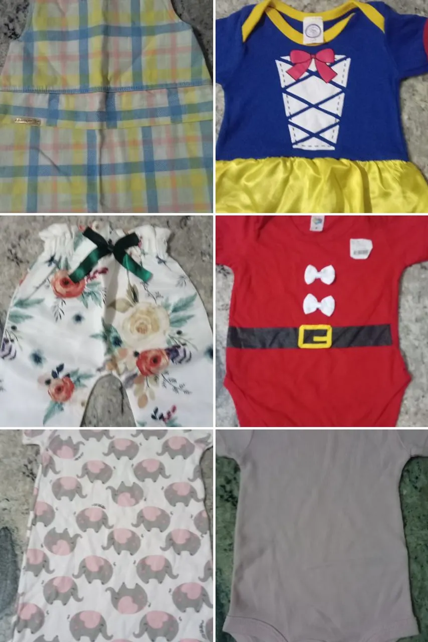 BEBÊ MENINA/ ZARA ,CARTER S/ MELISSA +