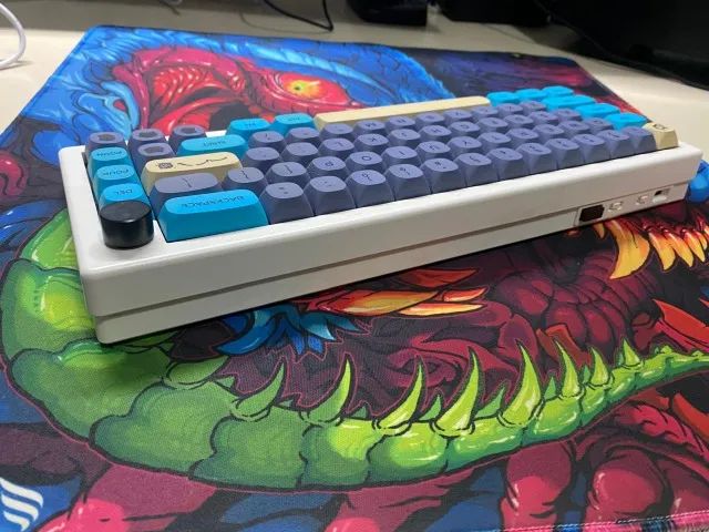 TECLADO MECANICO GMK67  - Sem fio wireless 2.4 ghz e bluetooth - Foto 2