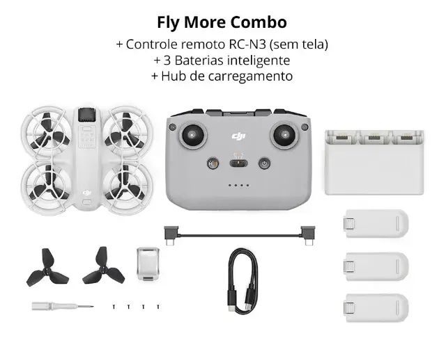 DJI Neo Fly More Combo 4K Novo, Lacrado - Foto 5