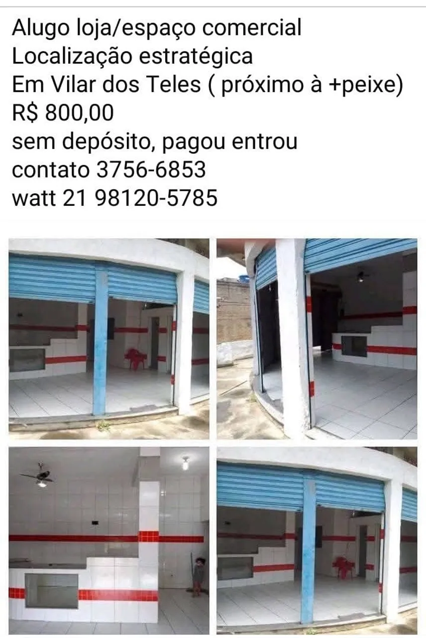 Alugo loja
