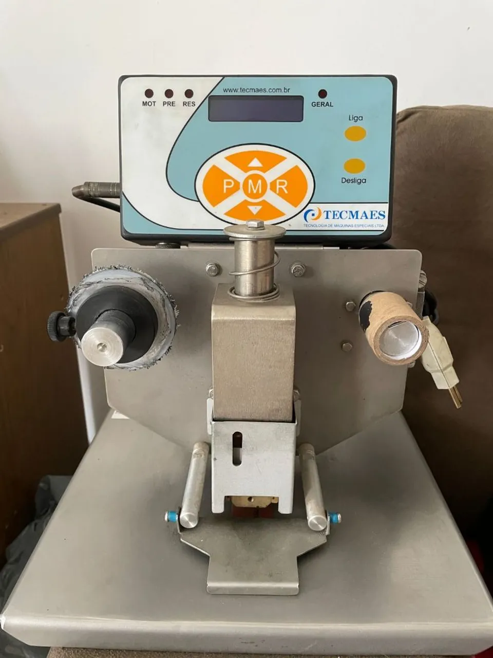 Máquina de carimbar embalagem "termodatador"