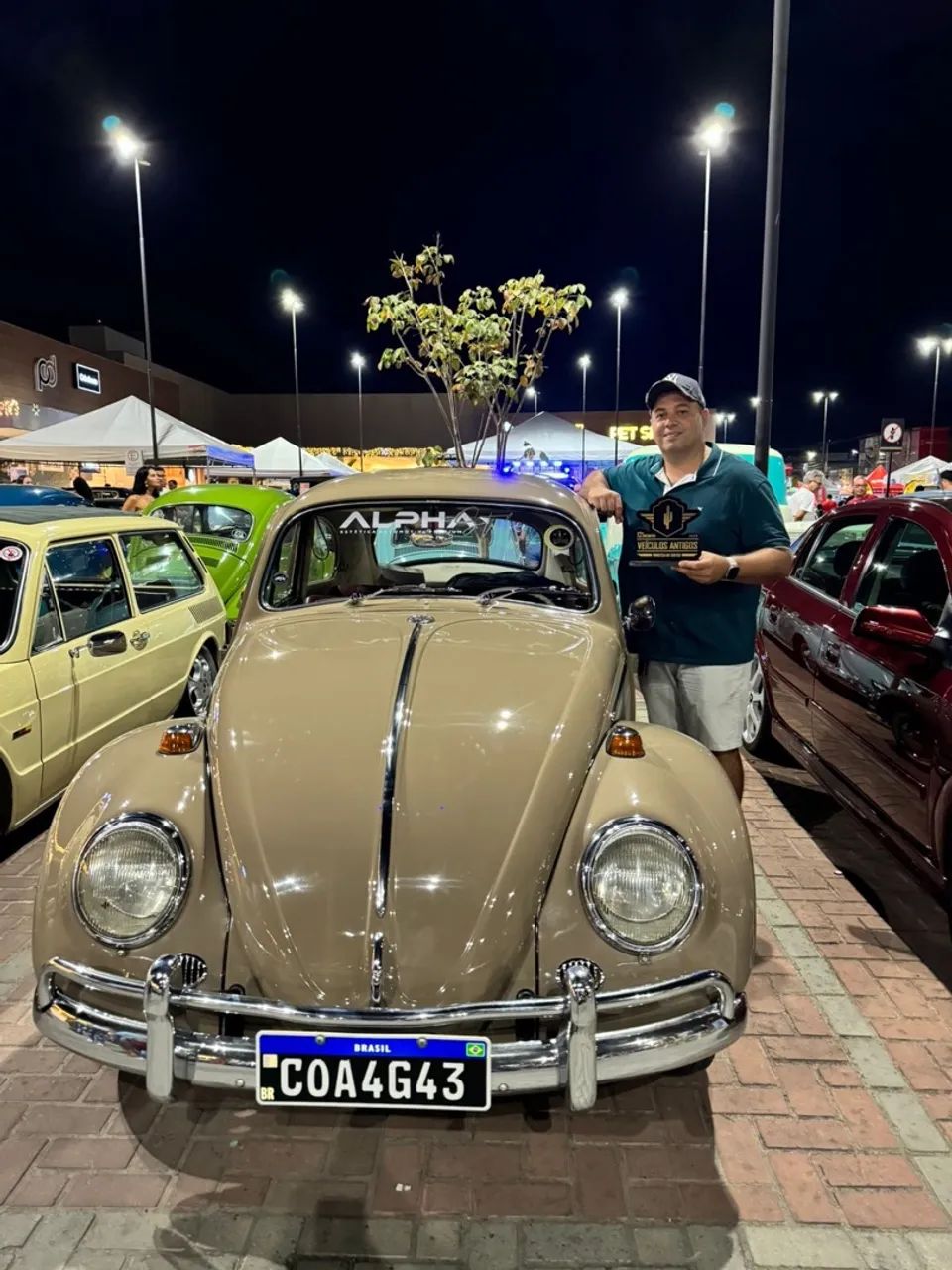 Vw Fusca 1969 Placa Preta Certificação Paulista (SEM DETALHES)
