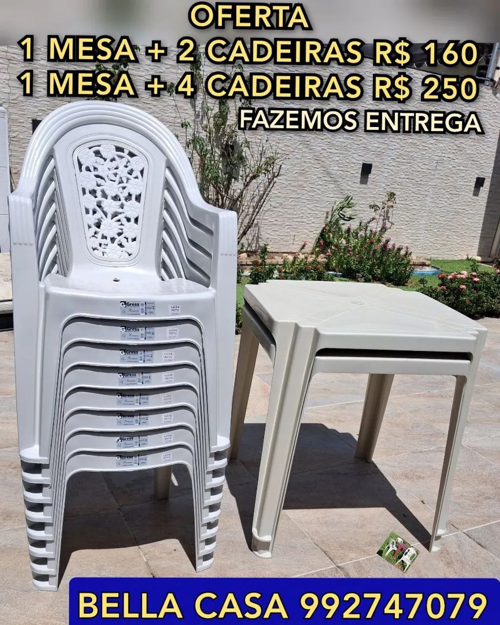 MESA PARA CAFE ENTREGO HOJE
