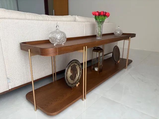 Aparador de sofá (sofa table) de 2,00x0,45 m - Foto 3