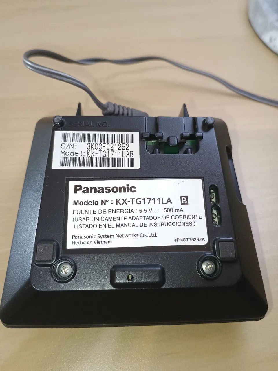Telefone sem fio Panasonic mod.KX-TG1711LA - Foto 5