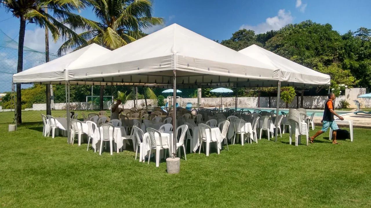 LOCAÇÃO MESAS E CADEIRAS, TENDAS - Foto 2