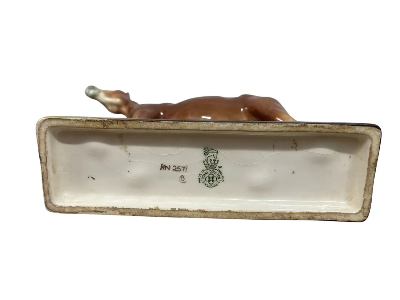 Escultura Cavalo Royal Doulton Inglaterra HN 2571 Vintage Coleção - Foto 2