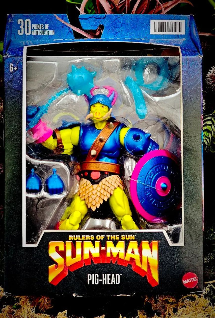Boneco Sun-Man Pig-Head - Masters of the Universe