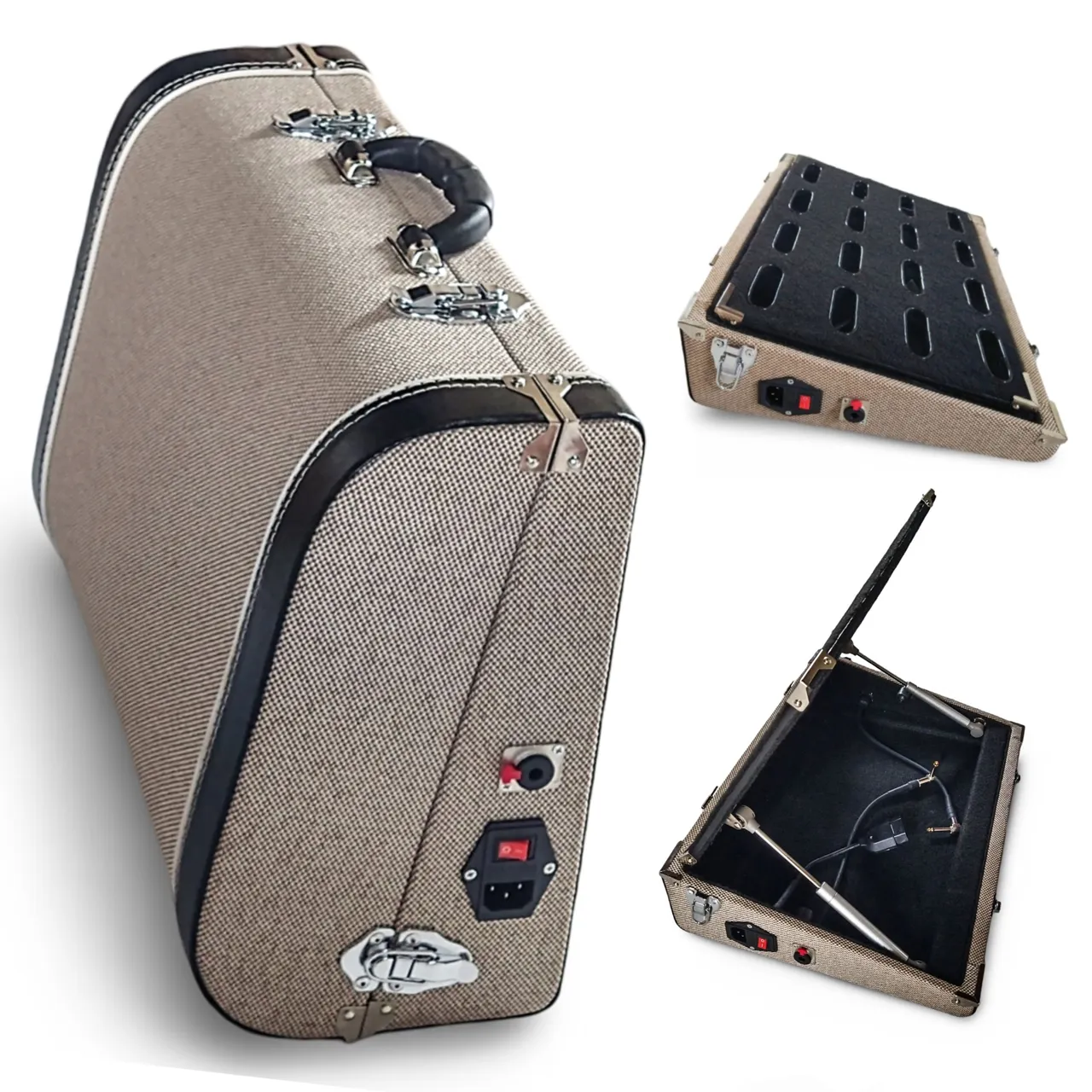 Pedalboard + Case + elétrica