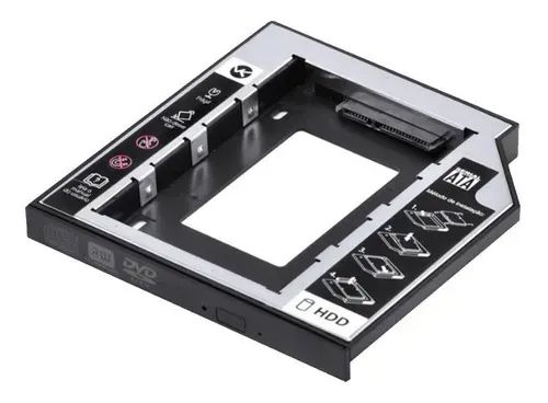 Adaptador Caddy Para Hd/ssd 12.7mm Ac-127 Notebook Universal - Foto 2