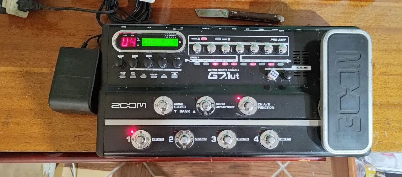Zoom G7.1ut Guitar Effects Processor - Instrumentos musicais