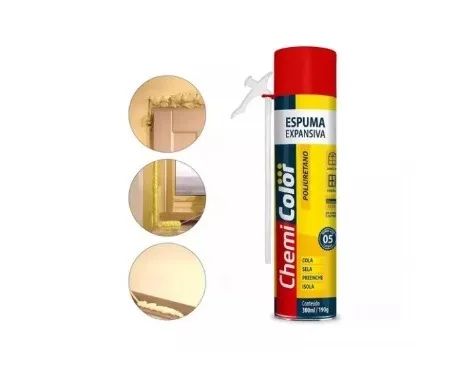 Espuma Expansiva de PU 300ml Chemicolor 