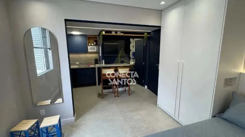 Kitnet, José Menino, Santos - Cod: 1418 - Foto 2