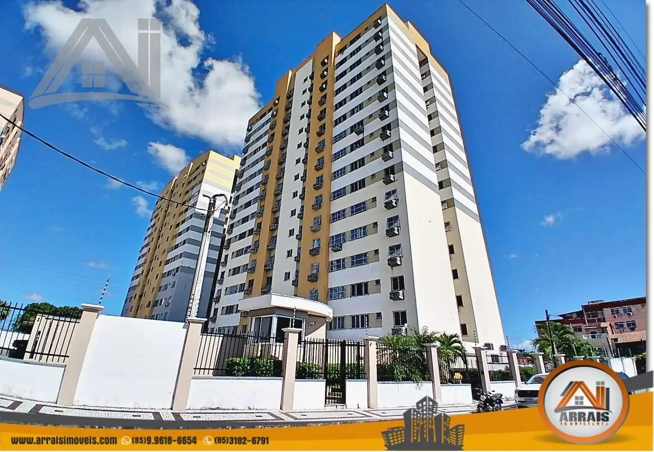 Apartamento com 2 dormitórios à venda, 52 m² por R$ 240.000 - Jóquei Clube - Fortaleza/CE