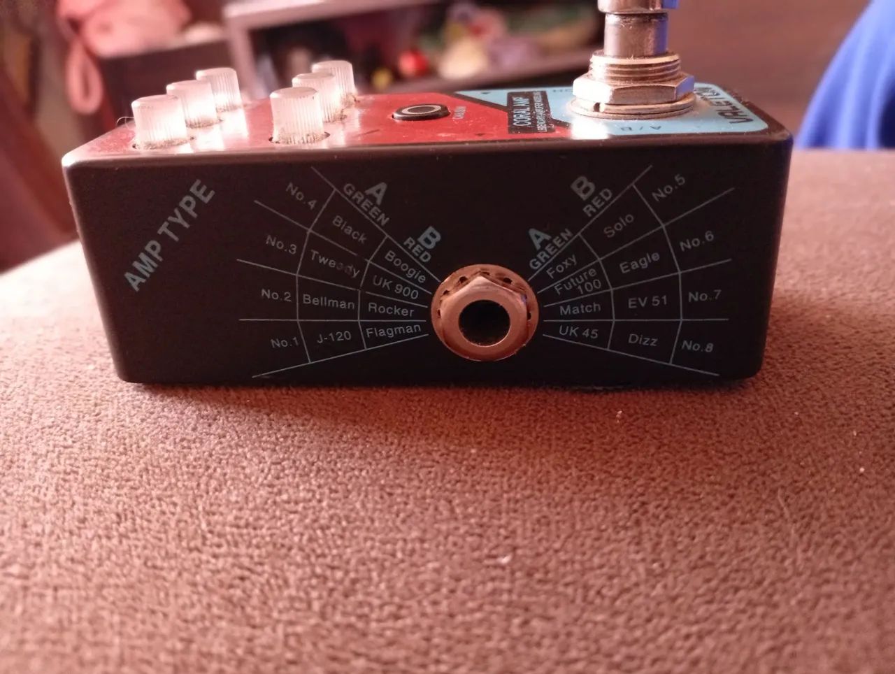 Pedal Valeton Coral Amp - Legendary Amplifier Modeling