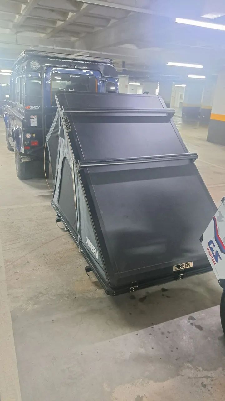 Barraca de teto rigida para carro, semi nova, NOMAD 2 da Been Brasil - Foto 5