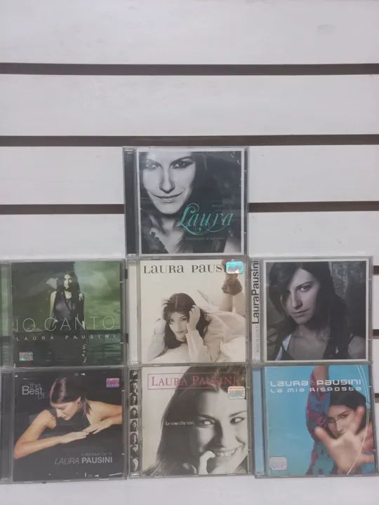 7 CDs da Laura Pausini - 