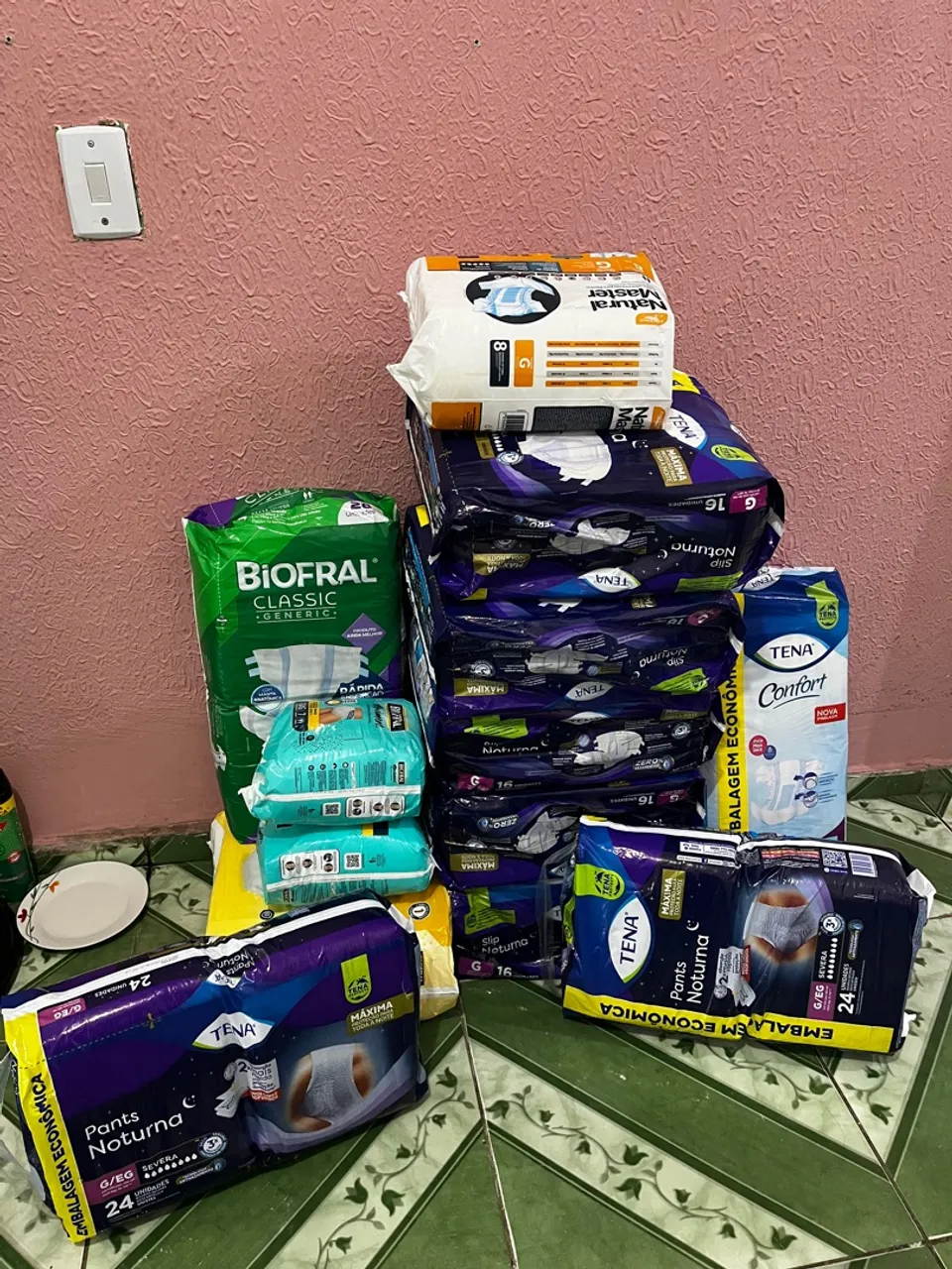 Frauda geriatrica tamanho G variedades