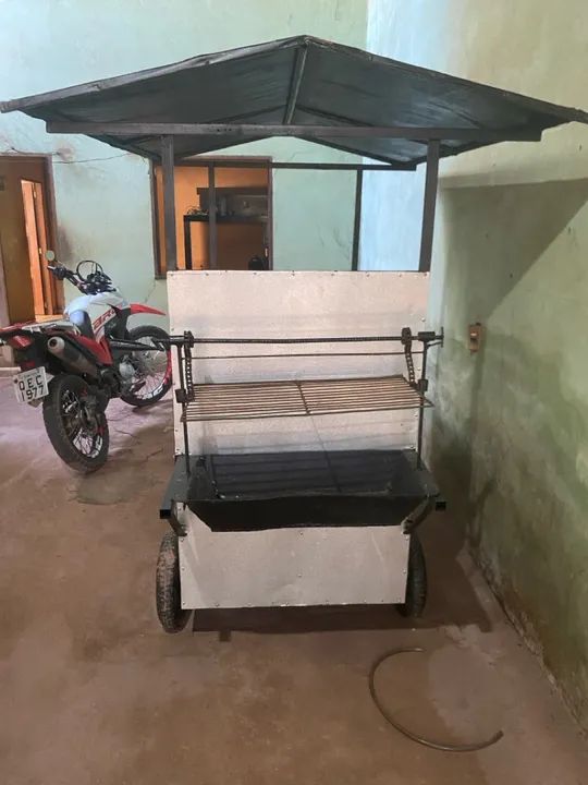 Vendo de carrinho para churrasco - Foto 2