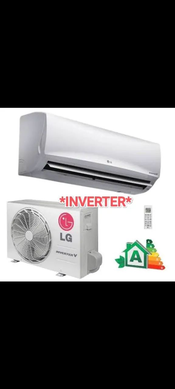 Ar Split LG Inverter 18000 BTUs + Novo + Nota + Garantia+ cartão 12x!!