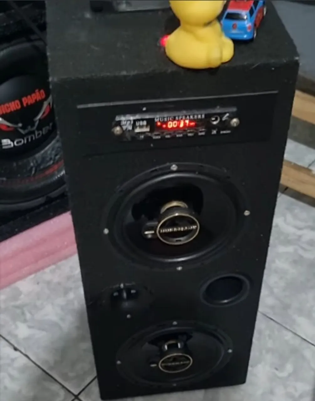 Caixa de Som Torre Bluetooth 2 Vias