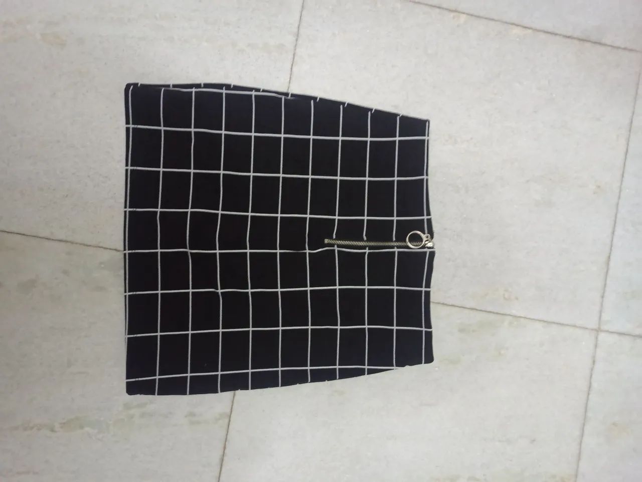 Saia Jacquard xadrez