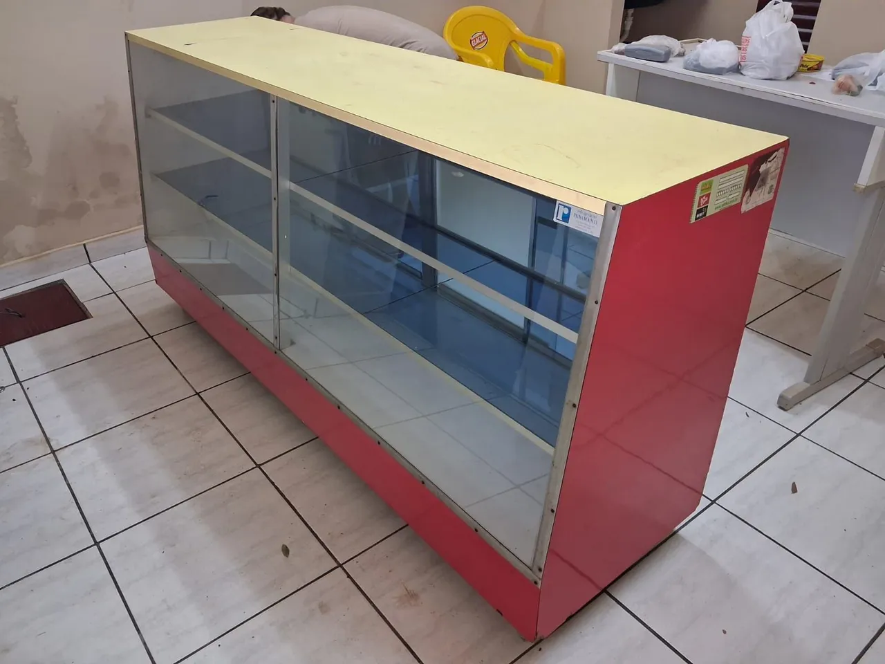 Vitrine de Vidro para Loja