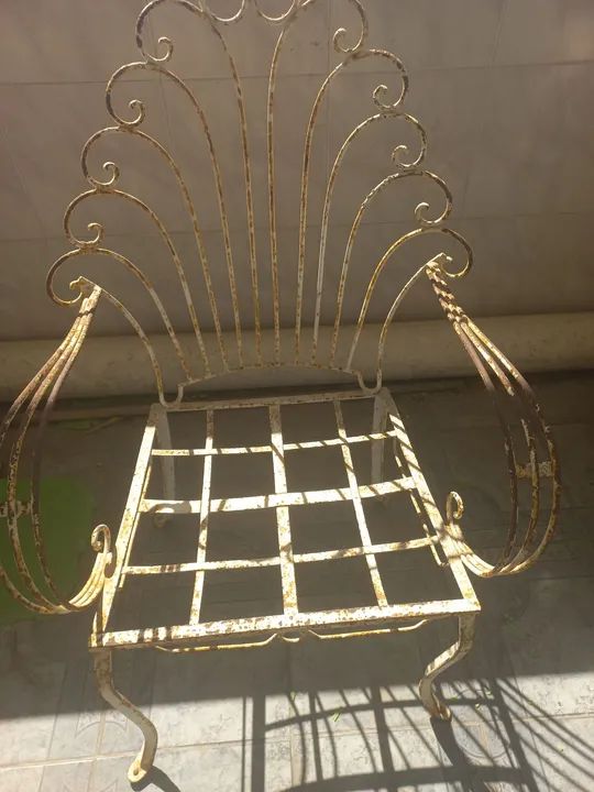 Poltrona de Ferro Artesanal - Foto 2