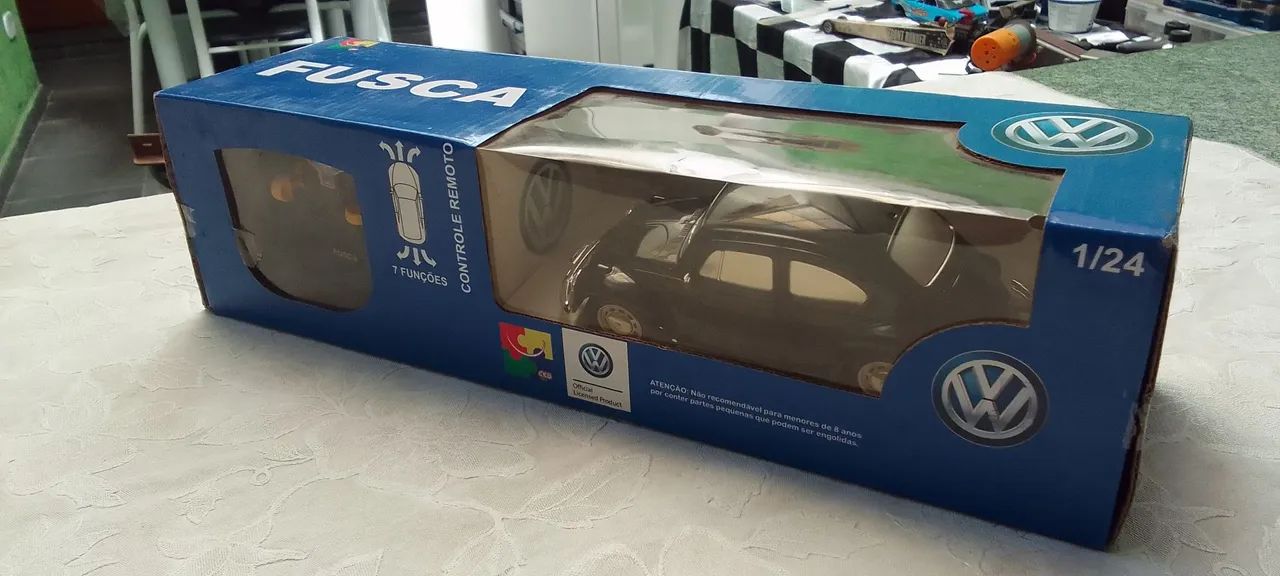 Fusca Controle Remoto 1/24 - Novo