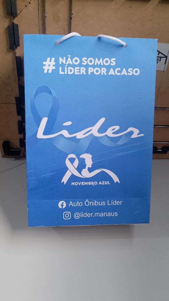 Sacolas de papel personalizadas a partir de R$:1,10