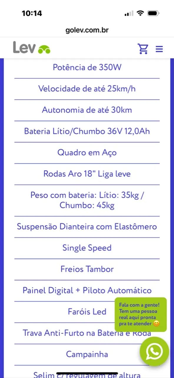 Bicicleta elétrica E-bike BATERIA NOVA LÍTIO  - Foto 4