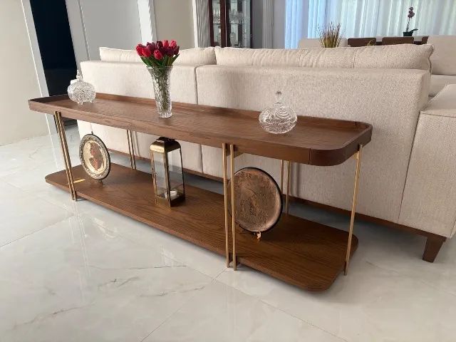 Aparador de sofá (sofa table) de 2,00x0,45 m - Foto 2