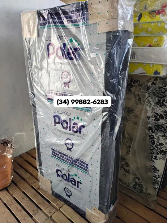 Base Box Solteiro Polar Nova com Entrega Grátis  - Foto 2