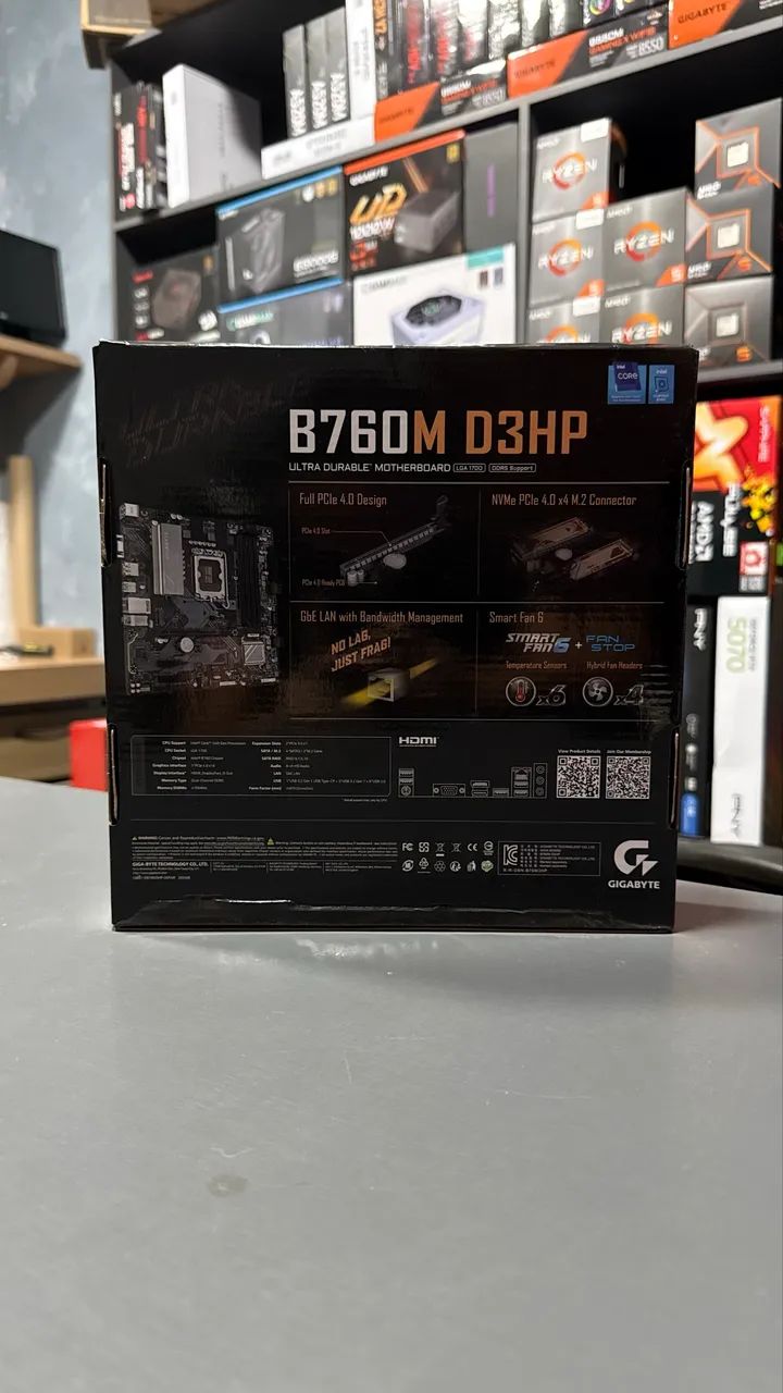 Placa mãe B760m Ddr5 (Nova Lacrada) - Foto 5
