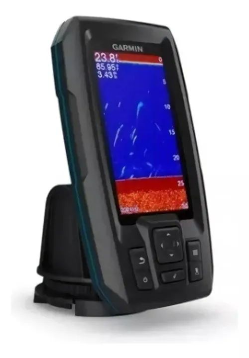 Sonar Pesca GARMIN Striker 4 Plus + Bateria Estacionária 12V/7Ah  - Foto 2