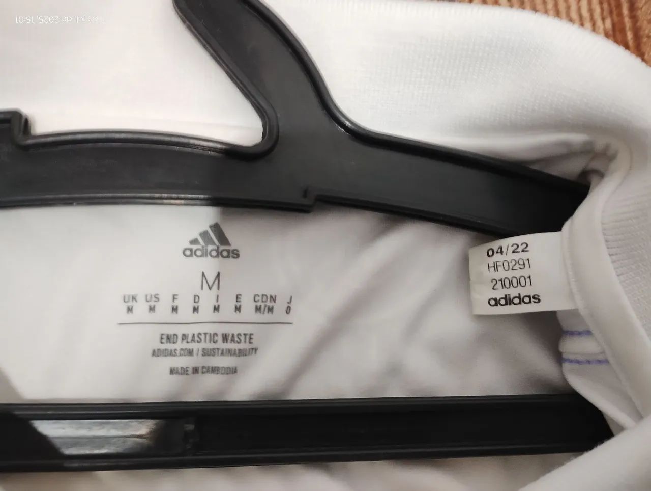 Camiseta Real Madrid Adidas Original - Foto 2