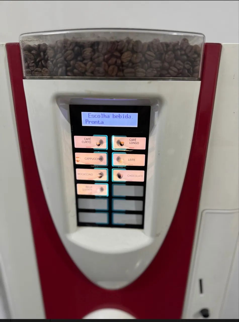 Máquina Multi Bebida Automática Café Moe na Hora Pode integrar Sistema de Pagamento