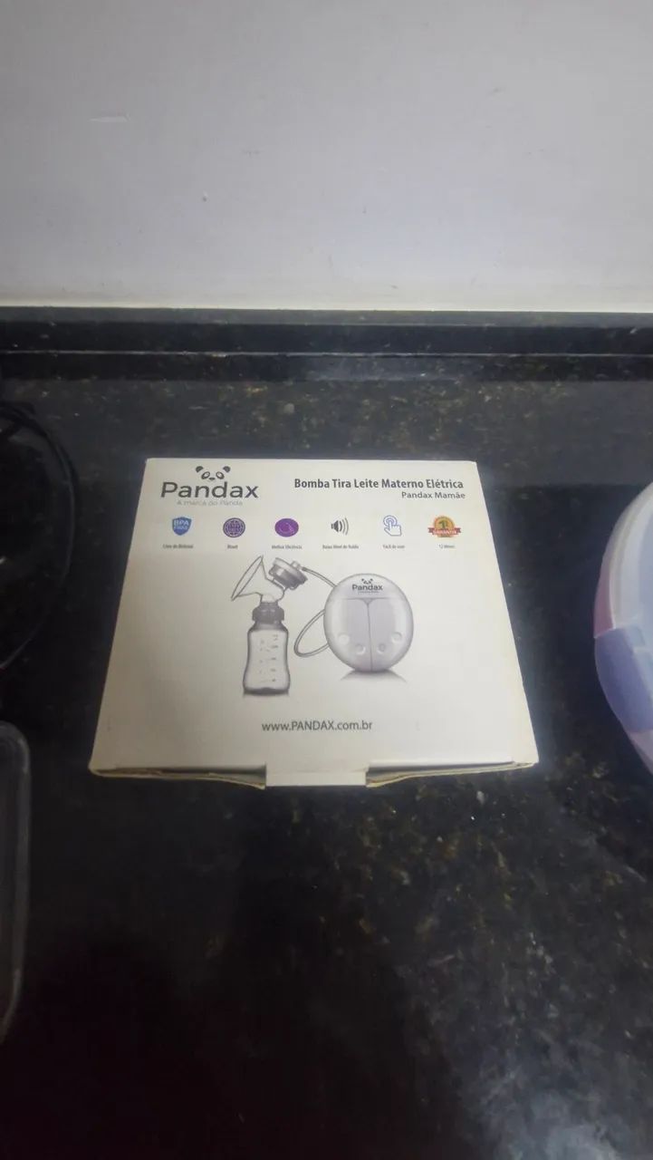 Extratora de leite materno