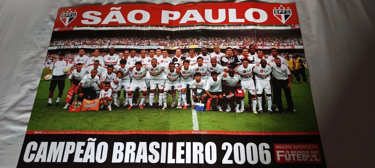 Pôsteres São Paulo Tri-Hexa 2006/2007/2008 - Foto 3