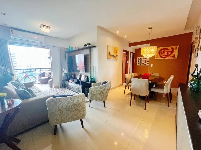 Lindo Apartamento com 3 Quartos no Ed. Bogari - Andar Alto e Condomínio Completo