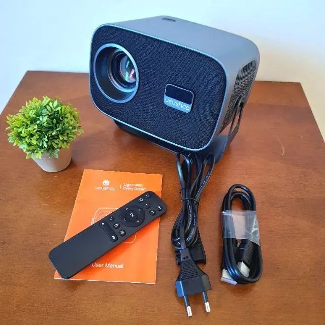 Novo Smart Projetor Vevshao A12 Original Android, 4k HD Bluetooth LACRADO