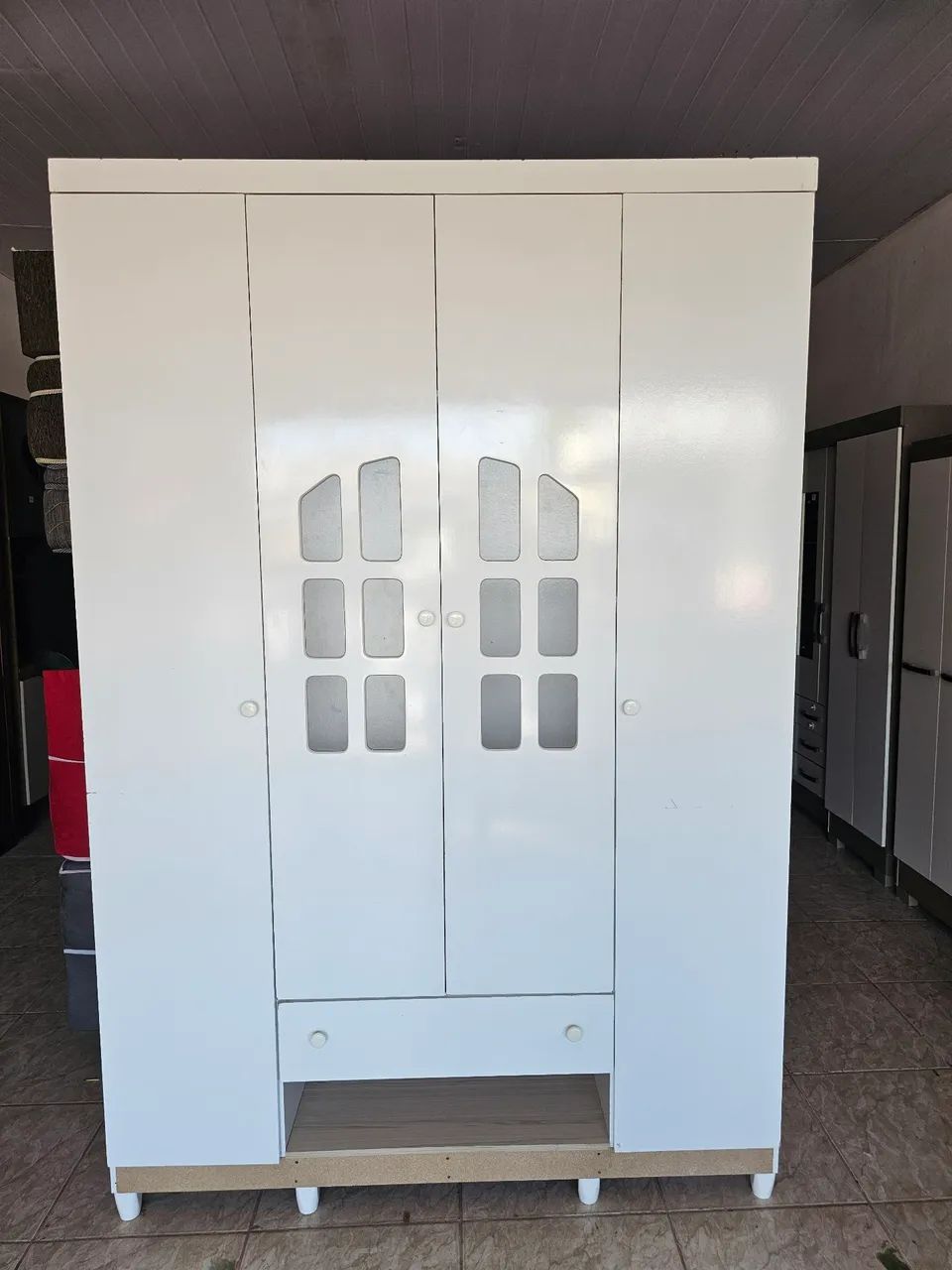 Guarda roupa usado 100%mdf 