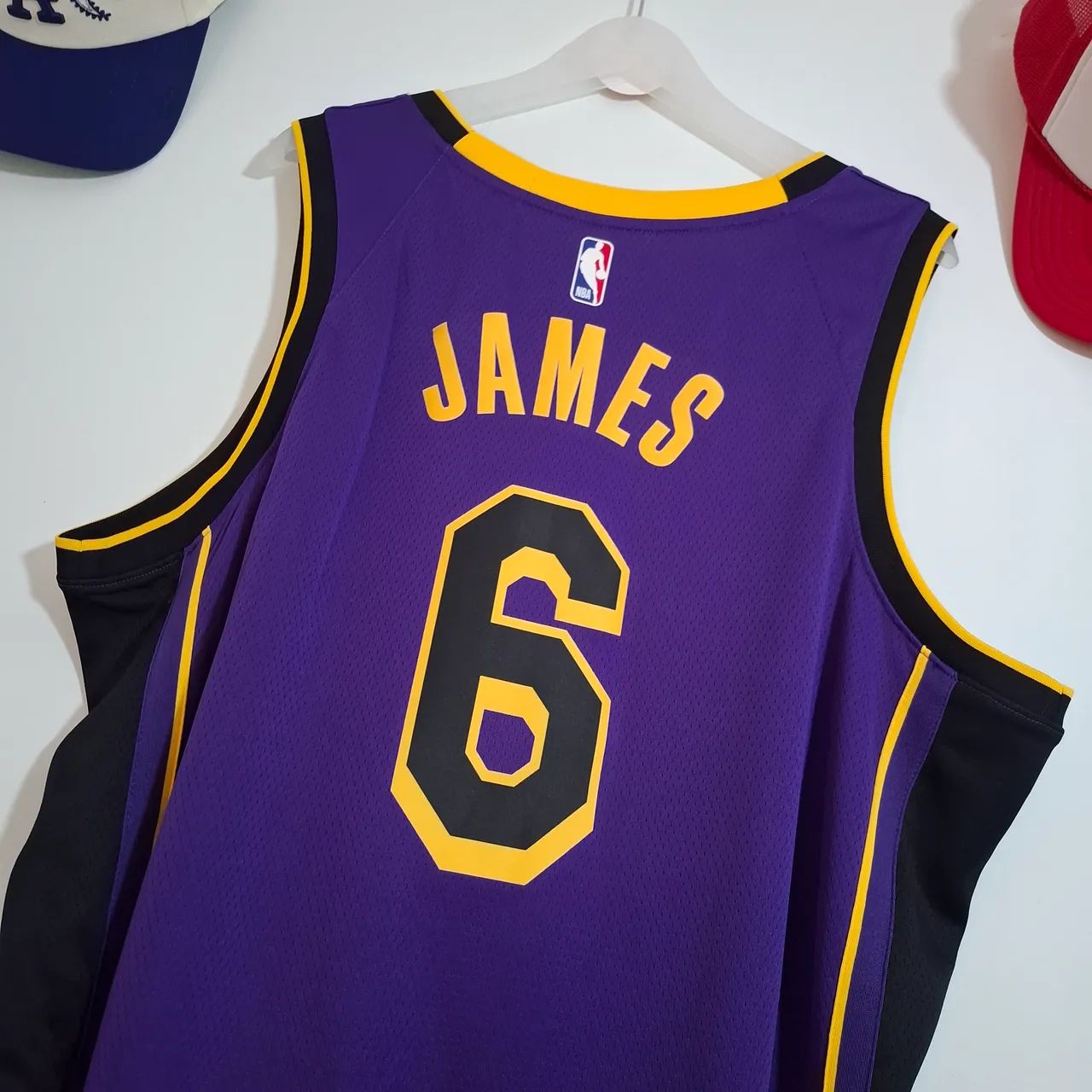 Regata Nba Los Angeles Lakers Statement Edition 2ª Versão  - Foto 5