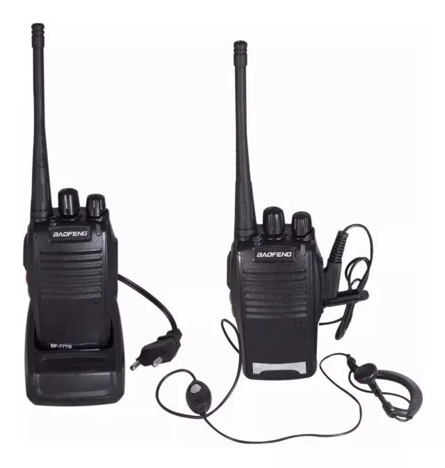Kit C/2 Radio Walk Talk Comunicador Bf 777s  - Foto 2