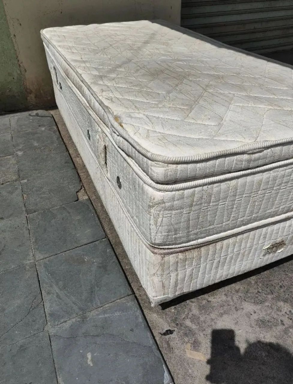 CAMA BOX DE SOLTEIRO COMPLETO ( BASE+COLCHÃO) - Foto 3