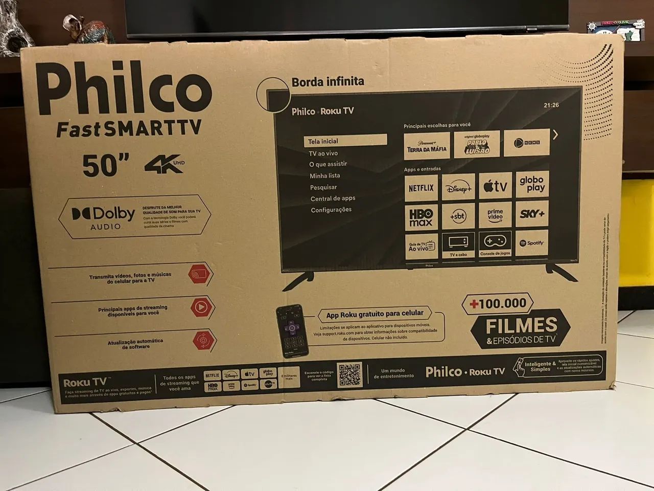 Philco Fast Smart TV 50' - Foto 2