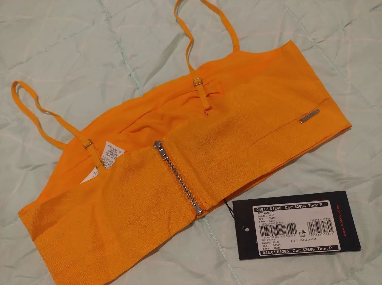 Top Colcci laranja - Foto 4