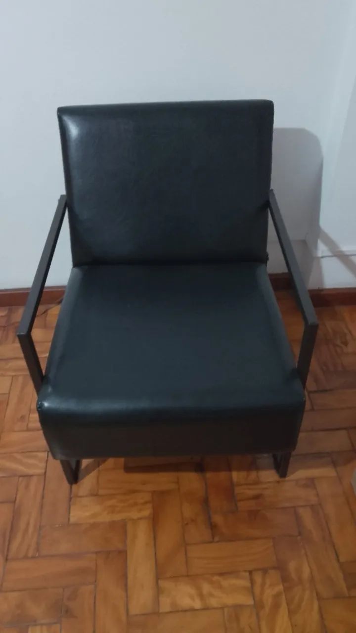 Poltrona de couro