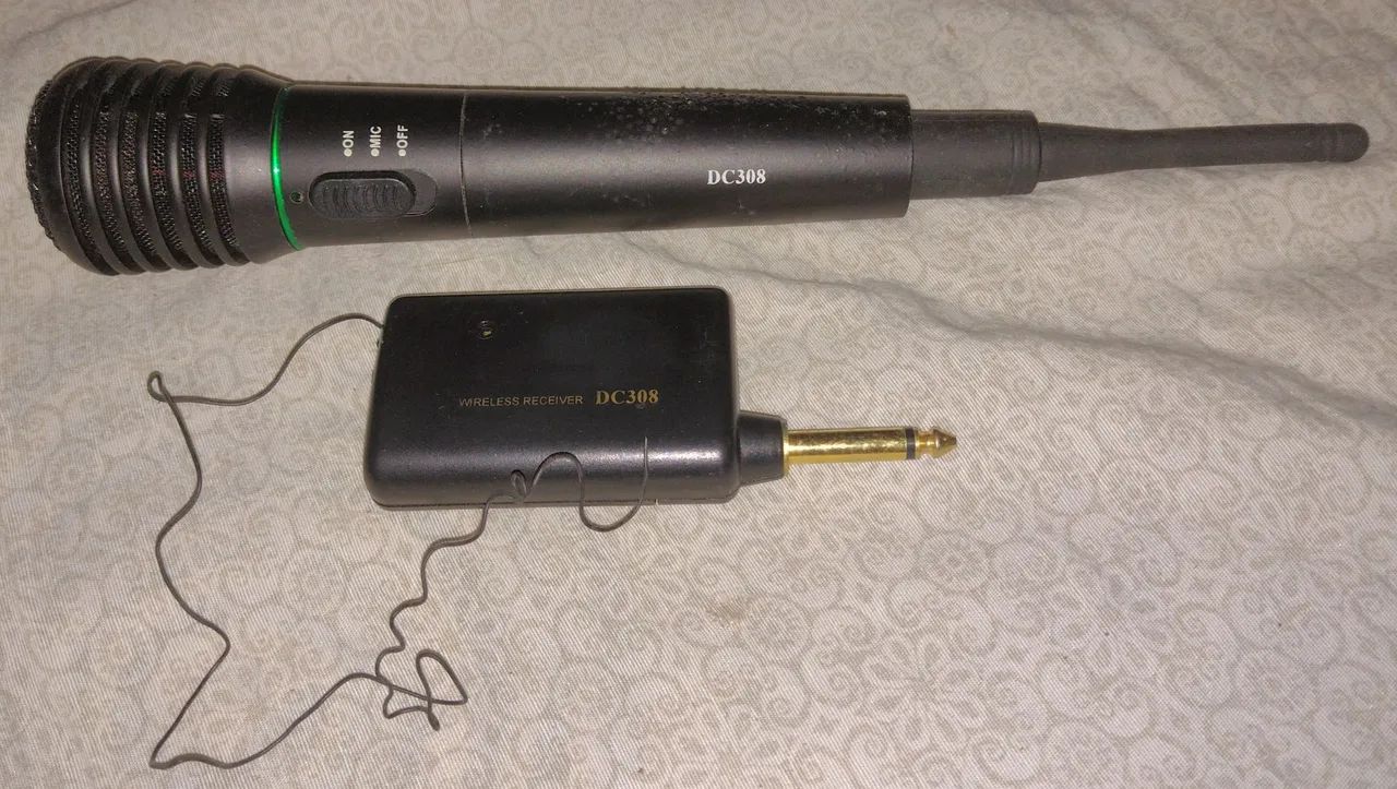 Microfone sem fio DC 380 - Foto 2