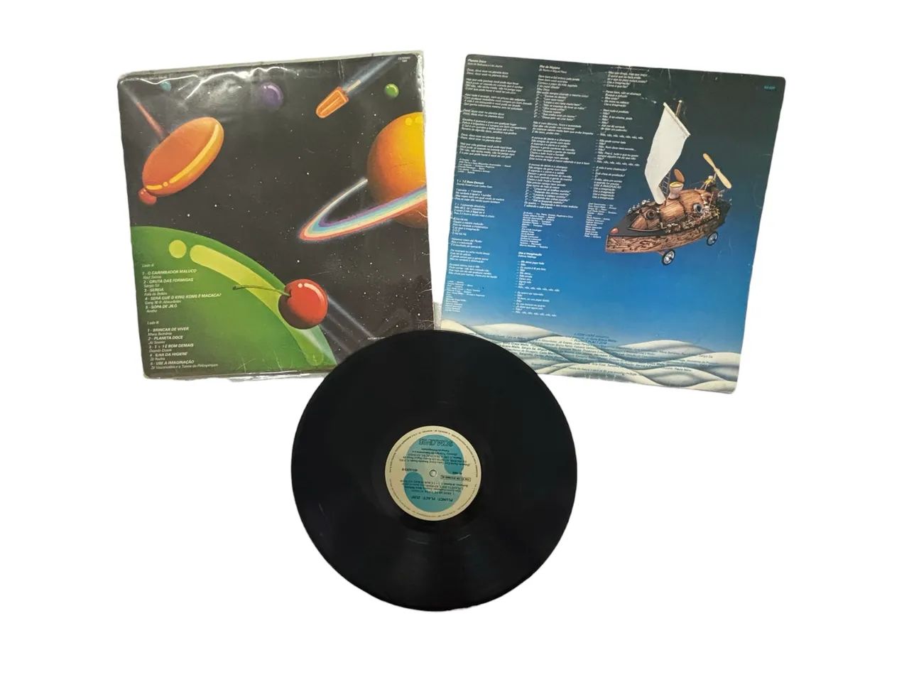 Lp Vinil Plunct Plact Zuuum Com Encarte  - Foto 2